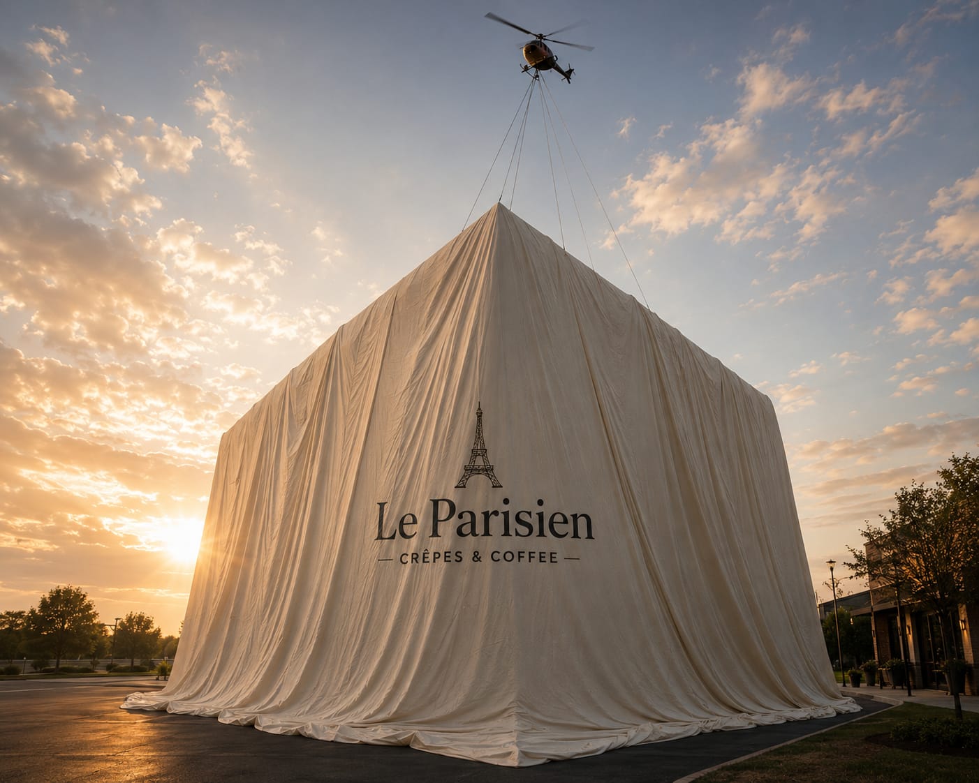 Le Parisien Crêpes & Coffee — the unveiling